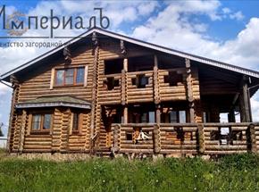 Большой бревенчатый дом в Раздолье Жуковского района Жуковский район, Раздолье