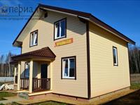 Продаётся новый дом с ГАЗОМ для круглогодичного проживания Боровский район, д. Тишнево