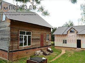 Два дома в деревне в сосновом бору в Жуковском районе Жуковский район, д. Поляна