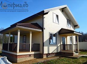 Продаётся новый дом с ГАЗОМ для круглогодичного проживания Боровский район, вблизи г. Боровск
