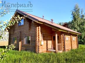 Дом из бревна на участке 13 соток  Малоярославецкий район, Веткино, КП Киевская русь