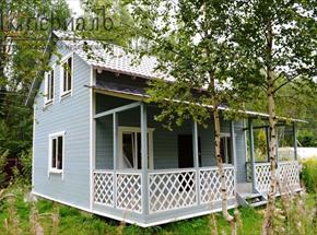 Продаётся новый дачный дом на прилесном участке в Московской области деревня Порядино