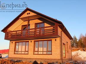 Продаётся новый дом из бруса в жилой деревне Малоярославецкого района Малоярославецкий р-н, д. Карпово