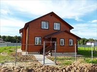 Продается уютный теплый  дом  от застройщика из бруса Боровский район, д. Кабицыно