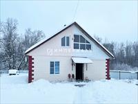 Дом 164 кв.м. с гаражом из блоков в деревне Колесниково Жуковского района Калужской области.  