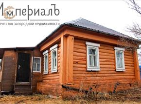 Бревенчатый дом в деревне Поречье Малоярославецкий район, д. Поречье