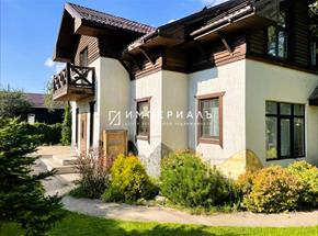 Продается дом 231 кв.м в стиле Шале на участке 11 соток с ландшафтным дизайном, СНТ Рябинка Боровского района Калужской области!  
