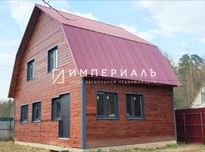 Продаётся новый брусовой дом без внутренней отделки для круглогодичного проживания в Калужской области Боровского района, вблизи деревни Тимашово, СНТ Восход. 