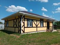 Продается одноэтажный каменный дом для круглогодичного проживания в с. Ворсино Боровского района Калужской области, СНТ Колосок. 