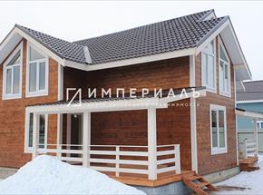 Современный брусовой дом в деревне Рязанцево Боровского района! 