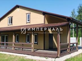 Продаётся новый дом из бруса для круглогодичного проживания в необыкновенно красивом месте в Калужской области Жуковского района в деревне Воробьи. 