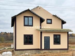 Продается двухэтажный дом 135 кв.м. в деревне Вашутино Боровского района Калужской области на участке 5,5 соток.  