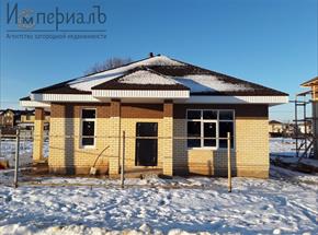 Продается 1 этажный кирпичный дом 100 кв. м, в Кабицыно Боровский р-н, д. Кабицыно