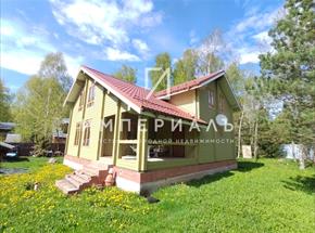 Продаётся новый дом из термобруса для круглогодичного проживания в необыкновенно красивом месте  Калужской области Боровского района в СНТ "Соцарм". 