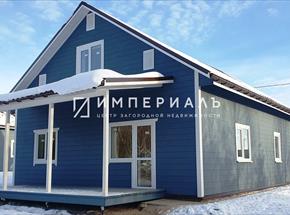 Продаётся 2-х этажный новый дом из бруса для круглогодичного проживания в охраняемом СНТ Глория Боровского района, вблизи деревни Митяево. 